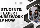 UK Students: Get Expert Coursework Help Now