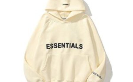 The Ultimate Comfort: Essentials Hoodie with Soft Fabric and Modern Fit