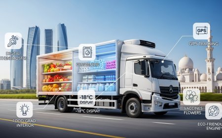 Refrigerated Truck Rental in Abu Dhabi – Reliable Cold Chain Logistics for Every Industry