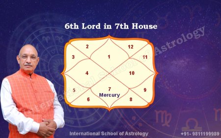 Sixth Lord in Seventh House
