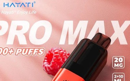 Exploring the Excellence of Hayati Pro Max Plus 6000: A Game-Changer in the Prefilled Vape Market