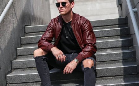 Leather Jacket Men's Burgundy: The Bold Alternative to Classic Black