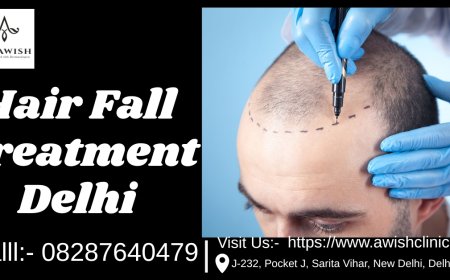 Hair Fall Treatment in Delhi for Men & Women Complete Guide