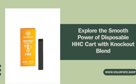 Explore the Smooth Power of Disposable HHC Cart with Knockout Blend